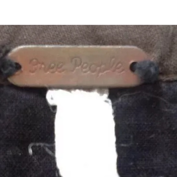 ANTHRO FREE PEOPLE BOHO CRISS CROSS HIPPY DRESS XS - Picture 4 of 4